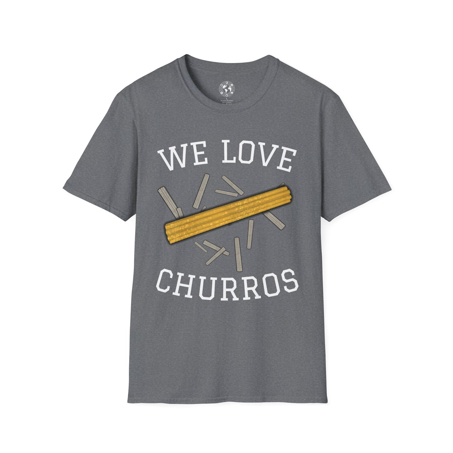 We Love Churros Unisex Tee
