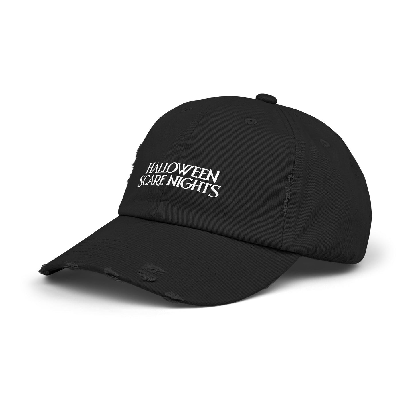 Halloween Scare Nights Black Unisex Cap
