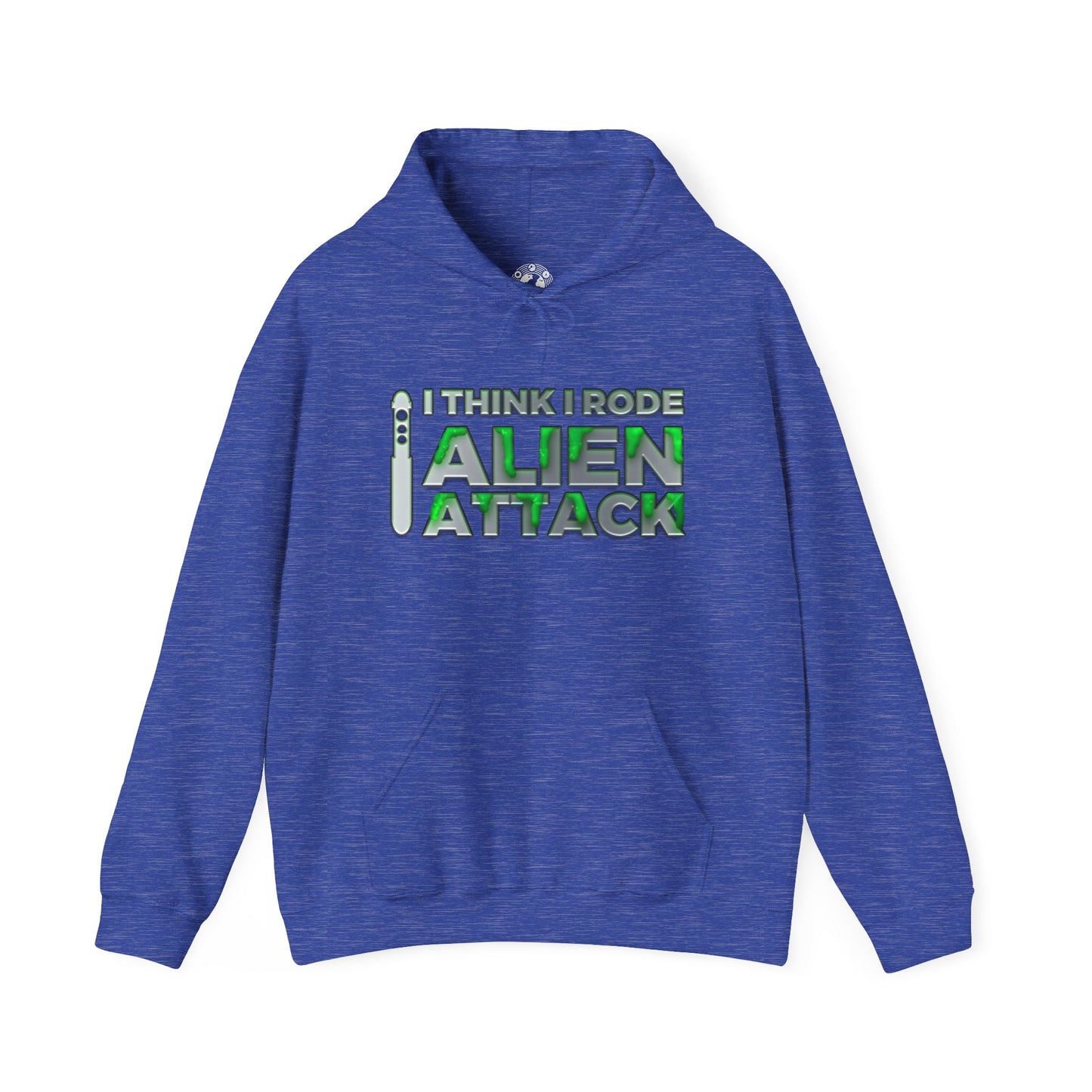 I Think I Rode Alien Attack Unisex Hoodie
