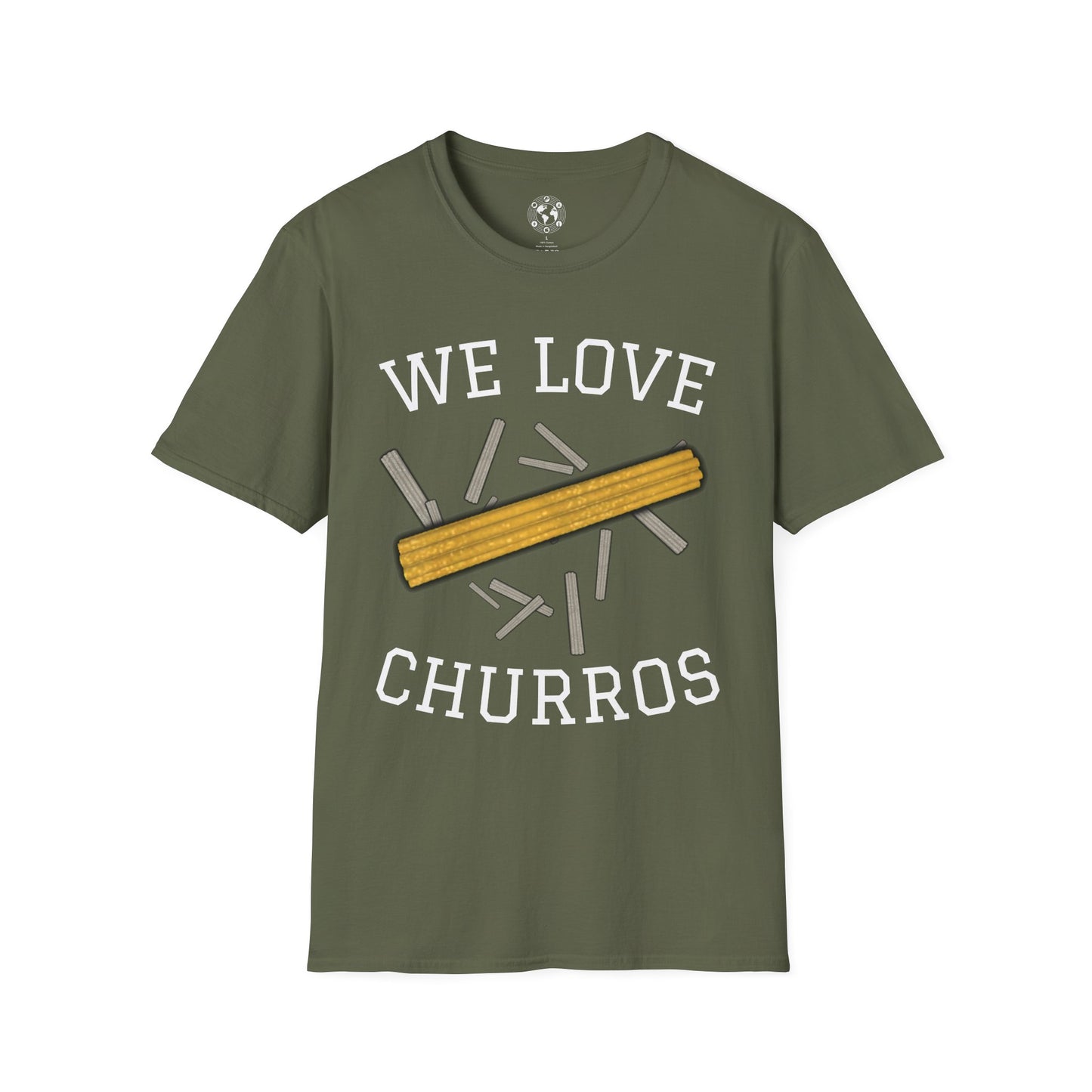 We Love Churros Unisex Tee