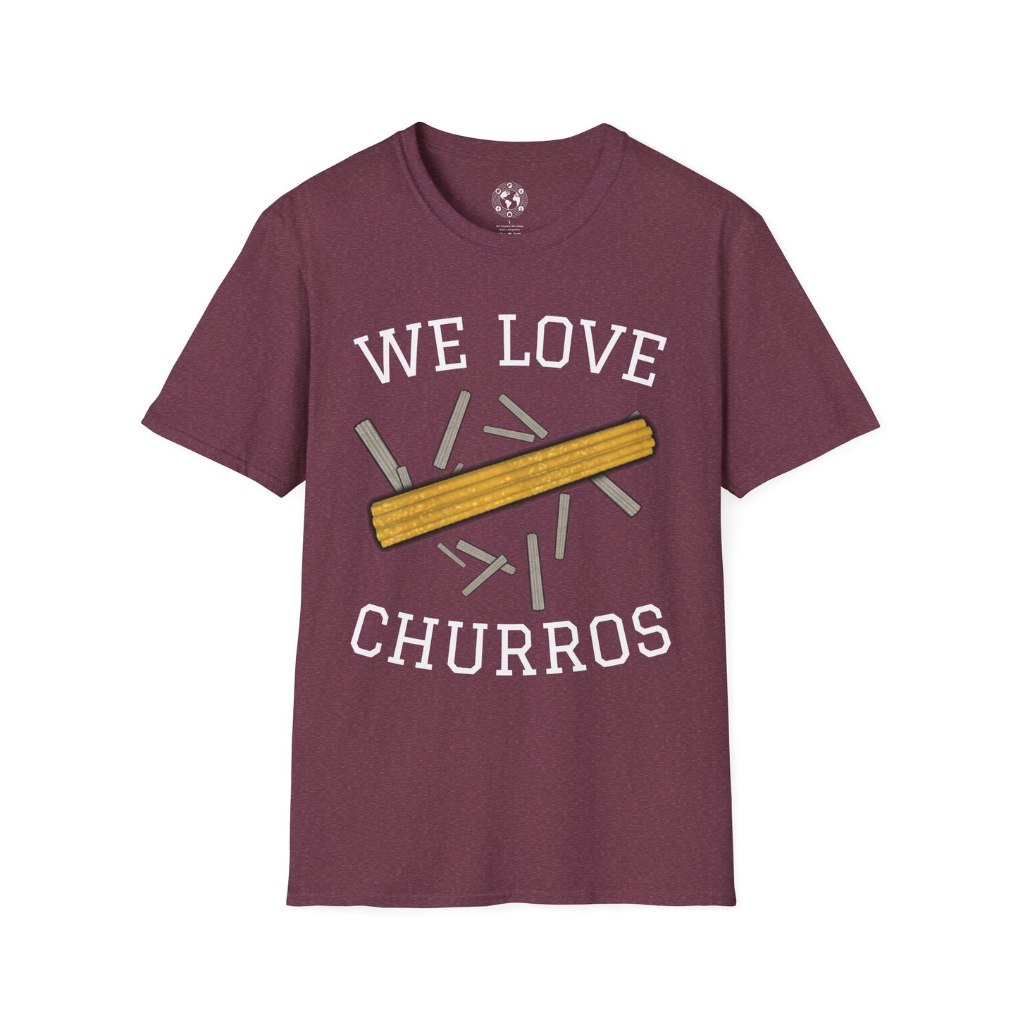 We Love Churros Unisex Tee