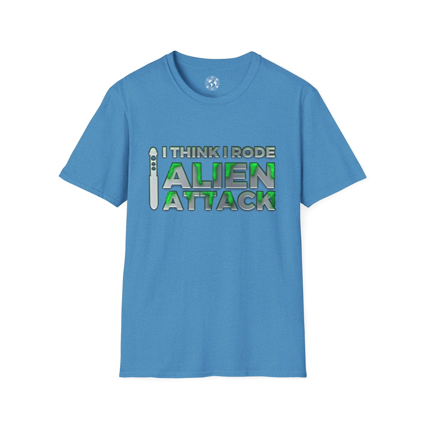 I Think I Rode Alien Attack Unisex Tee