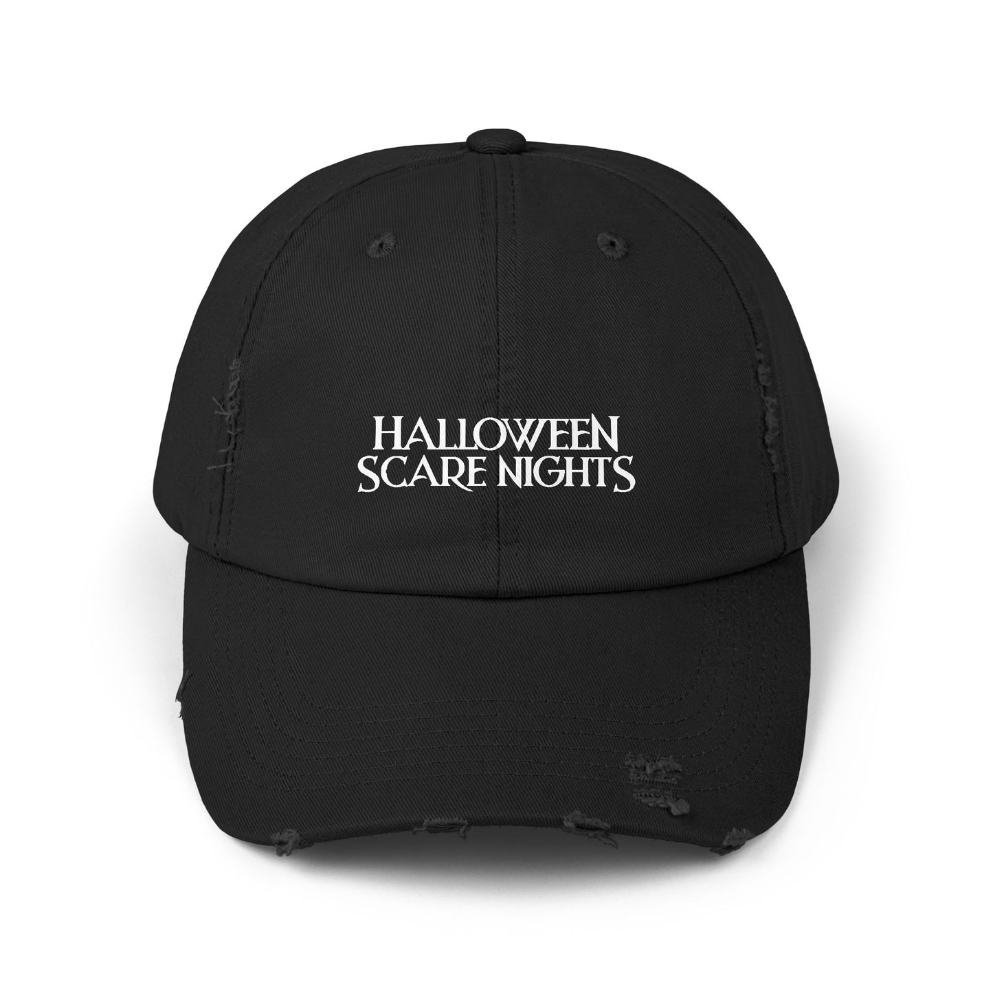 Halloween Scare Nights Black Unisex Cap