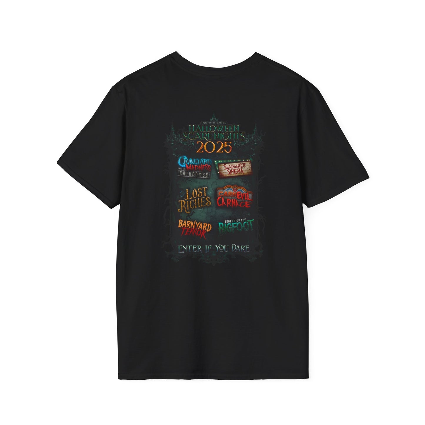 Halloween Scare Nights 2025 House Shirt