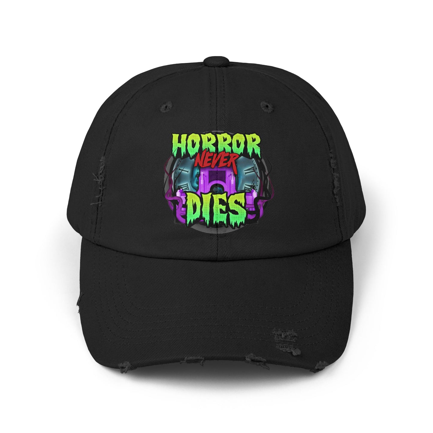 Horror Never Dies Unisex Cap