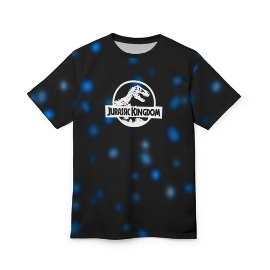 Jurassic Kingdom Speckled Unisex Polyester Tee