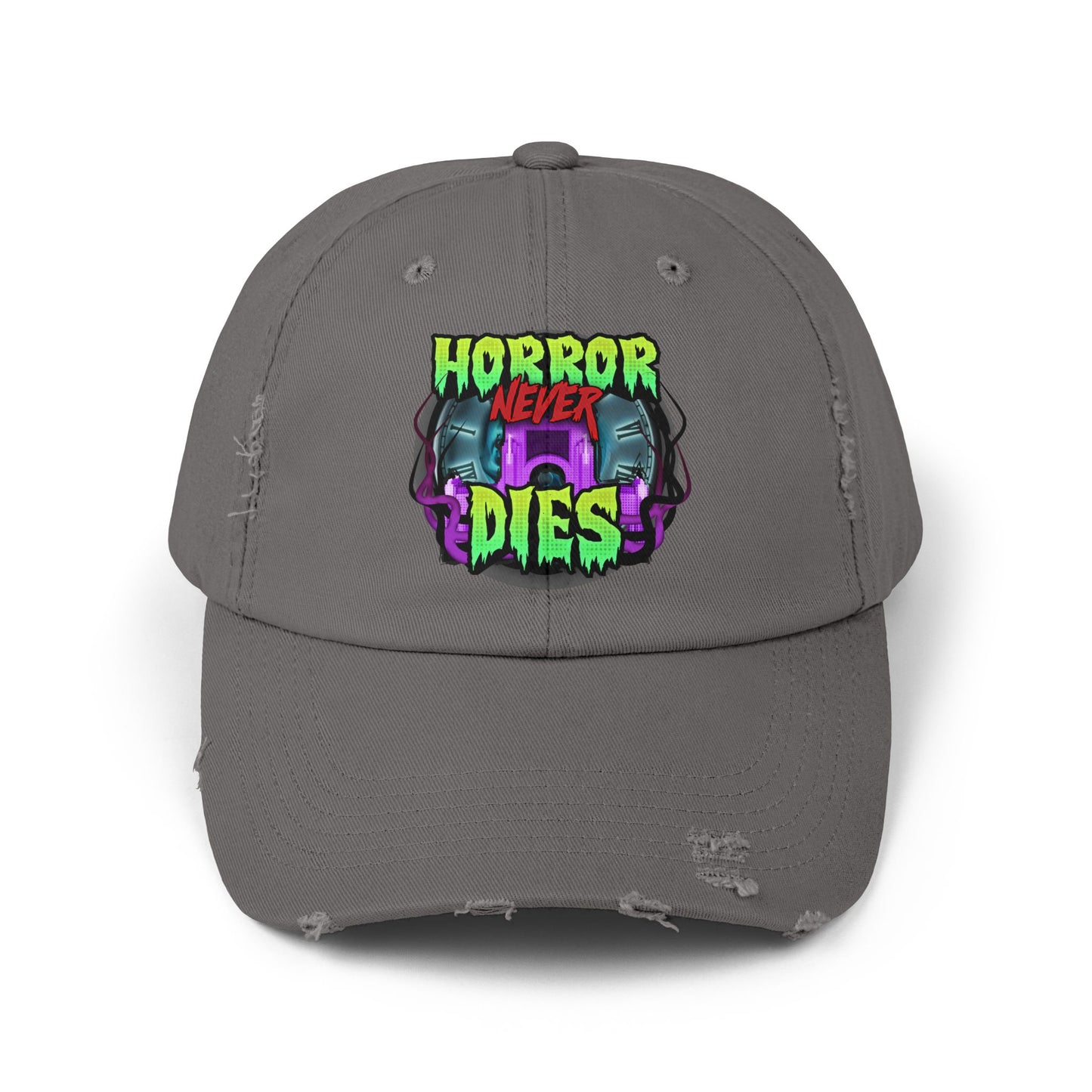 Horror Never Dies Unisex Cap